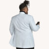 Wool Gab Baby Blue Blazer - Image 6