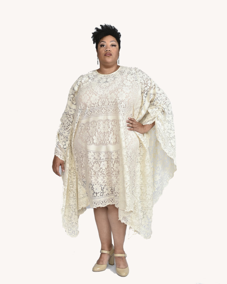 Plus Size Antique Lace Dress - Image 6