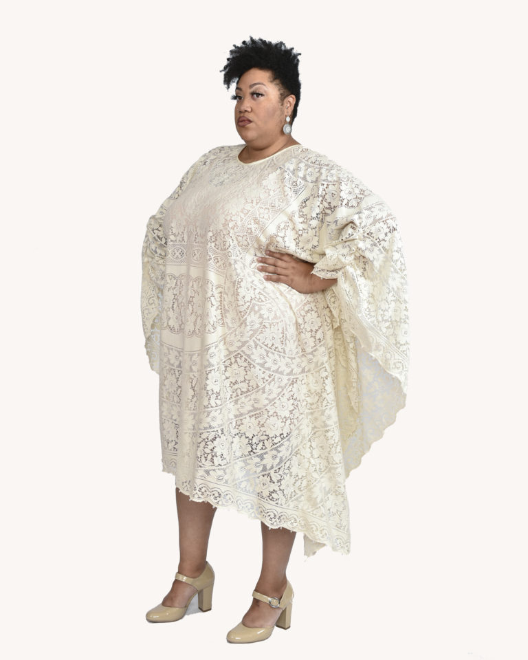 Plus Size Antique Lace Dress - Image 5