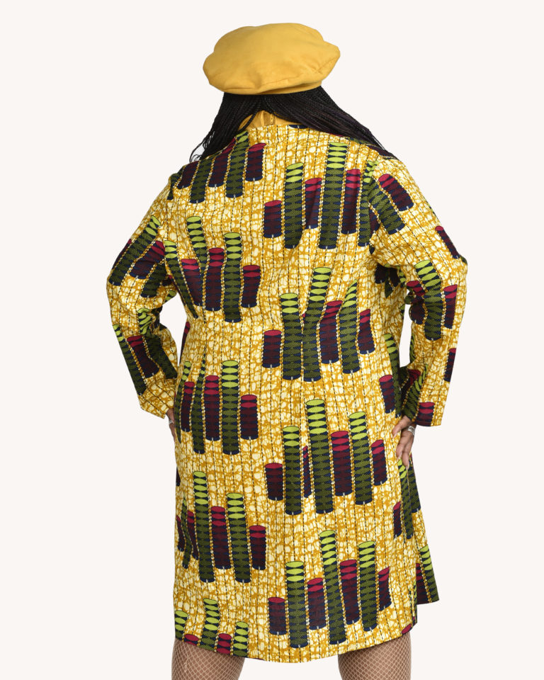 African Print Duster - Extra Large - Image 3