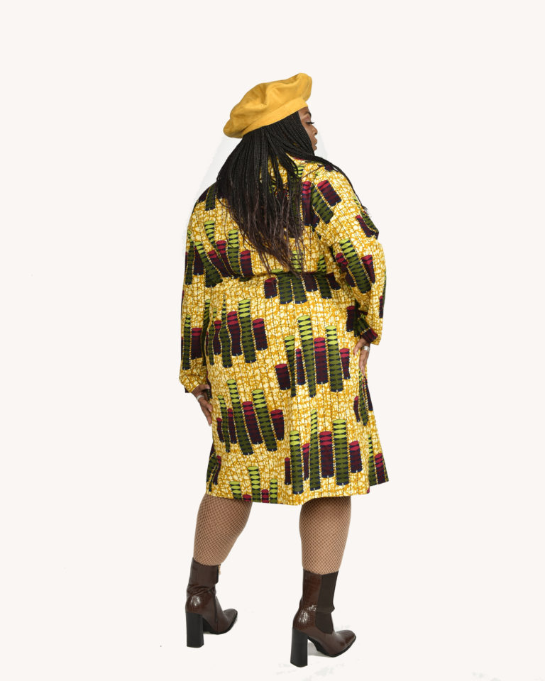 African Print Duster - Extra Large - Image 4