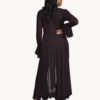 Eggplant Bell Bottom Jumpsuit w/Detachable Duster Vest - Image 4