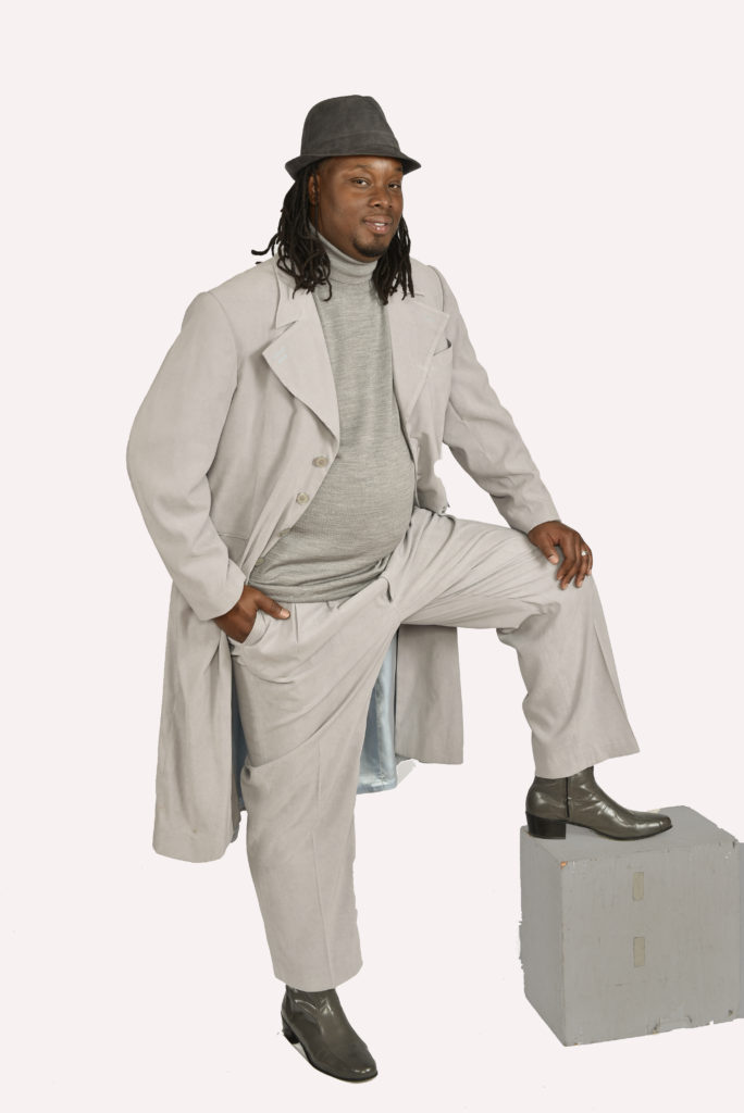 Stone Gray 2 Piece Duster Ultra Suede- Size Large (46) - Image 6
