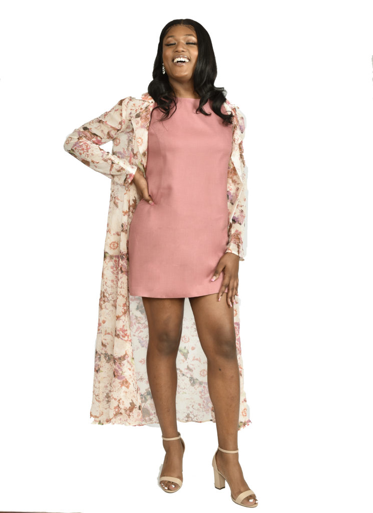 Spring Soft Floral Duster