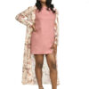 Spring Soft Floral Duster