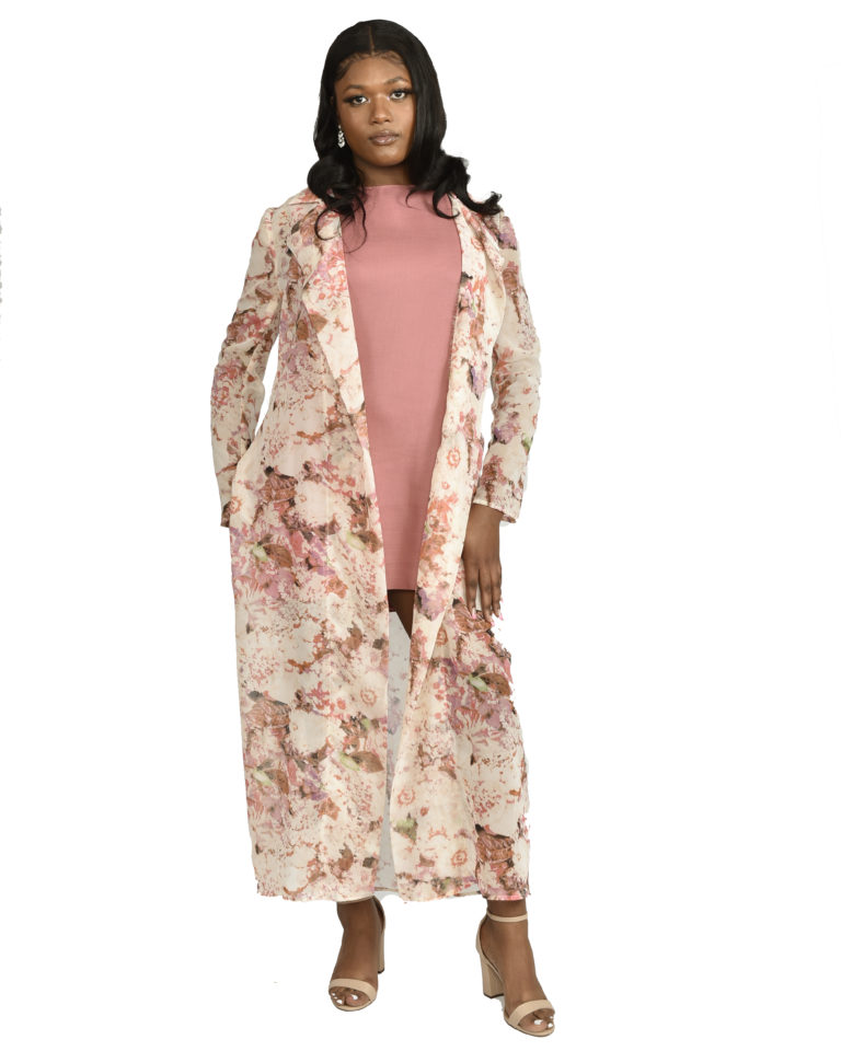 Spring Soft Floral Duster - Image 5